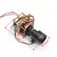 Modul Kamera IP ZHST M415H19D 4K Sensor CMOS IMX415 1/2.8 inci Lensa AF 2.8-12mm 8MP 30/25FPS Chip AI ISP POE 0.01LUX Super