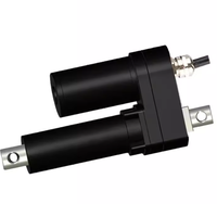 Actionneur linéaire industriel étanche IP66, cylindre électrique 24V, haute charge 6000N pour machines agricoles et de construction