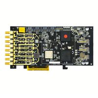 Mehrschichtige Kommunikations-PCBA-Platine OEM Hartvergoldete Oberfläche LED-TV Taschenlampen-Schaltkreis Wechselrichter 1-64 Schichten 0,8-3,0mm Dicke