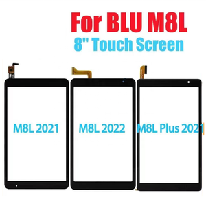 <span class=keywords><strong>BLU</strong></span> 8 pollici M8L Plus M0210WW Touch Screen digitalizzatore vetro sostituzione M8L 2021 2022 M8L Plus 2021 - Product Image 2