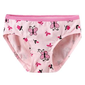 Venditore caldo biancheria intima per bambini per bambine intimo in cotone solido comodo cartone animato traspirante boxer per bambine - Product Image 2