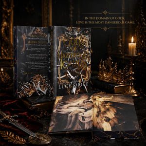 Custom Hardcover Sprayed Edge Dark Fantasy Romance Novel <b>Book</b> Printing Gold Foil Cover Special Edition Perfect Binding OEM ODM - Product Image 4