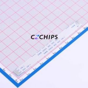 FFC-1.0-8P-100mm FFC Cable (Flexible Flat Cable) P=1mm Connector 8P 1mm 0.3mm Non-Inverting - Product Image 1