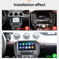 8 Core 2 Din Carplay Android autoradio MP5 GPS Navigation stéréo lecteur multimédia pour Ford Mustang 2014 ~ 2021