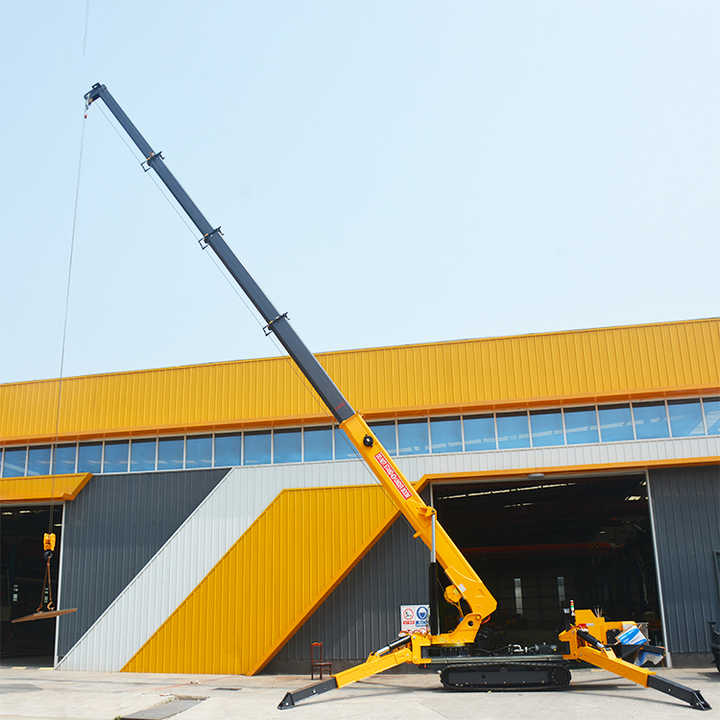 Source Factory Crawler Self-propelled Manganese Steel Boom Rotating ...
