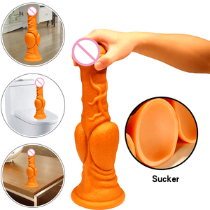 เครื่องจำลองอวัยวะเพศชายสำหรับผู้หญิง ทำจากซิลิโคนเนื้อนุ่ม รูปทรงกระบอก  ปลอดภัยต่อสิ่งแวดล้อม กันน้ำ ใช้สำหรับช่วยตัวเอง ของเล่นทางเพศสำหรับผู้ใหญ่ - Product Image 1