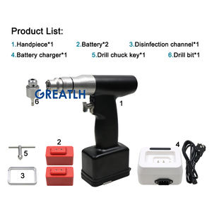 Orthopedische Chirurgische Instrumenten Borstelloze Medische Boormachine Orthopedische Lage Snelheid Gecanuleerde Boor - Product Image 4