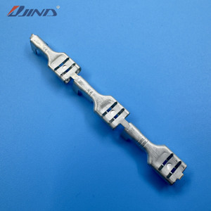 Terminali Femmina JINDA 6.3mm 0.8 Opachi in Stagno, Connettore Faston in Ottone a Connessione Rapida, <span class=keywords><strong>Terminale</strong></span> a Forcella a Doppia Crimpatura - Product Image 5