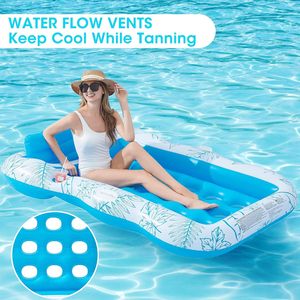 Cross-Biên Giới PVC Inflatable Đơn Hàng Nổi Vài Nước Phòng Chờ Ghế Có Thể Gập Lại Nổi Giường Cho Inflatable Ride-Ons - Product Image 4