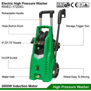 <span class=keywords><strong>Moteur</strong></span> à Induction 2000W <span class=keywords><strong>Puissance</strong></span> Électrique Nettoyeur Haute Pression Pompe Eau <span class=keywords><strong>Machine</strong></span> À <span class=keywords><strong>Laver</strong></span> De Voiture Portable Nettoyeur Haute Pression Équipement - Product Image 2