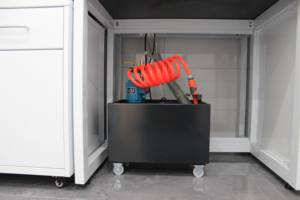 Circulerende watertank Q-80Z Automatische metallografische laboratoriumspecimen-snijmachine - Product Image 2