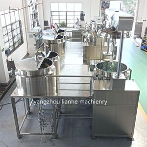 Homogénéisateur à double enveloppe chauffante pour crème <span class=keywords><strong>visage</strong></span>, <span class=keywords><strong>pommade</strong></span>, sauce, cosmétiques, mayonnaise, pâte, émulsifiant sous vide, mélangeur, machine à mélanger - Product Image 6