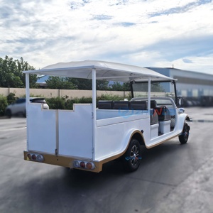 Customized 5 Seats White Funeral Vintage Car Supplier Electric High Quality Funeral Classic Hearse Special Transportation - Product Image 5
