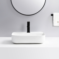 Fournisseurs professionnels d'articles sanitaires lavabo fait à la main meubles de salle de bain hôtel évier lavabo à main