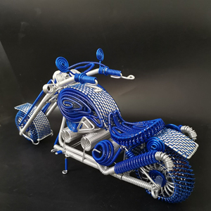 Excelente artesanía creativa alambre de aluminio <span class=keywords><strong>Harley</strong></span> motocicleta Metal <span class=keywords><strong>Harley</strong></span> motocicleta - Product Image 3