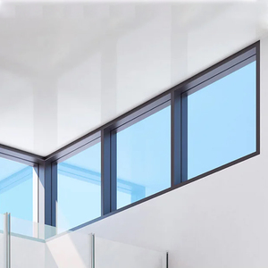 Ventanas de aluminio modernas personalizadas Ventana de imagen grande Columpio Estilo abierto Malla de pantalla de fibra de vidrio Black Star Especificaciones del proveedor - Product Image 3