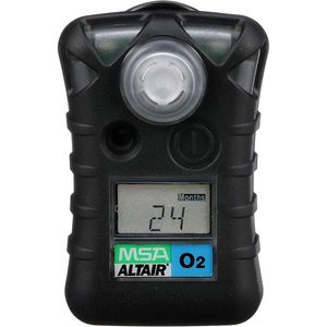 Détecteur de gaz unique MSA Altair O2, moniteur portable d'oxygène, noir, alimenté par batterie - Product Image 4