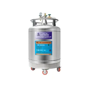 Üretici azot tankı YDZ 150 /150 litre sıvı azot konteynerı kendinden basınçlı sıvı azot kaynağı tankı