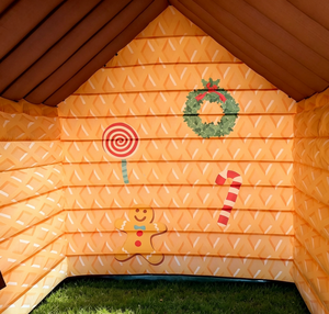<span class=keywords><strong>Casa</strong></span> de Jengibre Inflable Comercial, Carpa Inflable Navideña para Decoración de Eventos Navideños al Aire Libre - Product Image 6