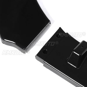 3 piezas de alerones divisorios delanteros para parachoques, difusor protector de carrocería para Skoda Octavia 2015-2019 - Product Image 6