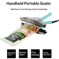 Scelleuse thermique manuelle portable à impulsion pour sacs en plastique, kraft et alimentaires, usage commercial