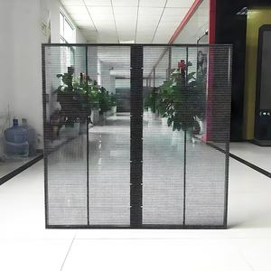 LED bảng điều chỉnh độ nét cao trong nhà Trong Suốt LED cửa sổ LED màn hình hiển thị siêu thị kính quảng cáo màn hình video tường - Product Image 4