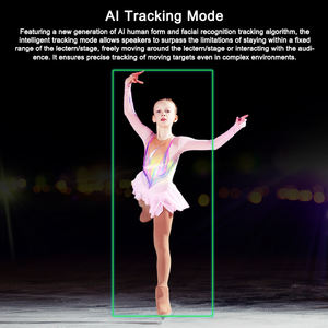 Canlı yayın yayın Lan 4k 30fps 4K <span class=keywords><strong>PTZ</strong></span> kamera 10x Zoom HDMI AI otomatik izleme <span class=keywords><strong>PTZ</strong></span> kamera kilise konferans için - Product Image 2