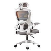 Chaise de bureau pivotante professionnelle confortable de luxe en tissu maillé ergonomique Li&Sung LS-W925M2-WM pour la vente en gros