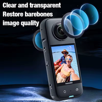 Daryoo – protections d'objectif d'appareil photo, coque de protection de remplacement pour le sport, accessoires d'appareil photo pour Insta360 One X3