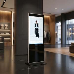 Pantalla Publicitaria LED con Soporte de Pie, 1080P, Brillo de 1000cd, 178 °   Ángulo de visión CMS integrado para uso en interiores - Product Image 3
