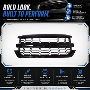 Vente flash - Grille chromée noire 84602489 OEM 84046156 pour Chevrolet <span class=keywords><strong>Silverado</strong></span> 1500 - Product Image 3