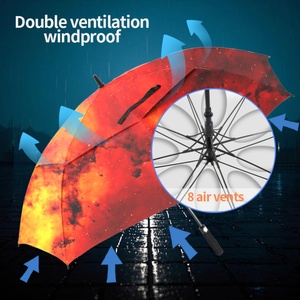 High Quality 60 68 Inch Oversized Golf <b>Umbrella</b> with Non-Slip Handle for Secure Grip in Windy Conditions Golf <b>Umbrella</b> - Product Image 5