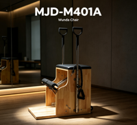 Chaise de Pilates réglable avec poignées pour une utilisation professionnelle en studio de yoga