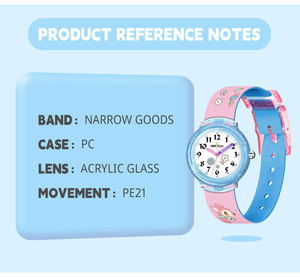 Reloj de pulsera de dibujos animados de ciervo bebé de nuevo diseño Premium para niñas niños reloj de moda con movimiento de cuarzo de 31mm - Product Image 3