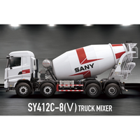Stock de camions malaxeurs de seconde main prêts de marque Betton Avtobettonos Sanny Zoommlion Hoowo Core Engine pour le dosage du ciment et du béton