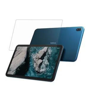 Fabrika fiyat süper net 9H Tablet 0.33mm temperli cam ekran koruyucu için Nokia T20 10.4 inç koruyucu film