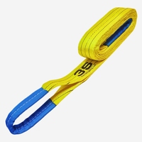 EN 1492-1 8T Düz Askı Kumaşı Kaldırma Polyester Askı Kayışı, TUV CE GS, ISO9001 Sertifikalı