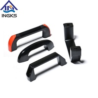 Manijas y Perillas de Plástico para Muebles, Manija de Nylon Negra en Forma de U para Barcos y Puertas, Duradera y Resistente, Personalizable