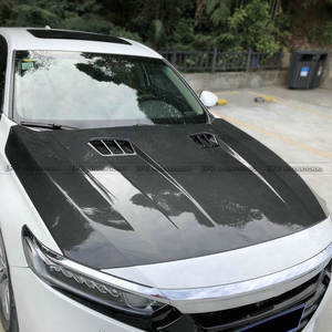 Capó delantero ventilado de fibra de carbono tipo H2 para Honda Accord CV2 de 10ª generación, años 2017-2022 - Product Image 2