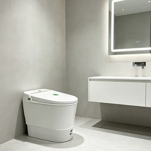 Toilette intelligente moderne sans eau, à poser au sol, portable pour camping-car, avec capteur sans contact, autonettoyante et à séchage rapide - Product Image 2
