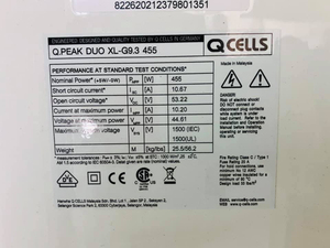 Pannelli Fotovoltaici Qcells Fotovoltaico G9.3 460W Panneau solaire <span class=keywords><strong>500W</strong></span> Hanwa Qcell Mono 440W Panneaux Placa 570W 415W - Product Image 5