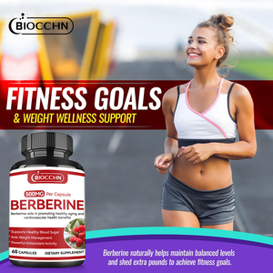 Berberine-Kapseln unterstützen gesundes Altern und kardiovaskuläre Gesundheit - Nahrungsergänzungsmittel-Kapseln - Product Image 5