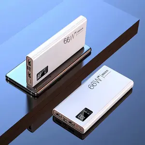 Best Selling Large Capacity 20000mAh Self Wired Charger Power Bank Universal Portable Power Bank For Phones