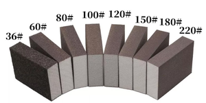 Meulage élastique de prix spécial de haute qualité, bloc de sable d'éponge de nettoyage de cuisine résistant à l'eau et à l'<span class=keywords><strong>huile</strong></span> - Product Image 5