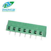 Vente directe usine Borniers et barres de bornes en laiton à vis 7,5/7,62 mm 128 V/R 10 A max continu