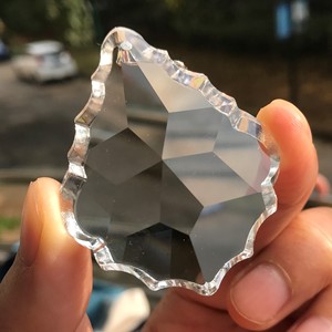 14mm Octagon kết nối với 63mm pendeloque hạt pha lê chuỗi đính cườm Vòng Hoa bán buôn - Product Image 3