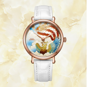 ساعة بيجينج التنين المينا 40 ساعة رجل ميكانيكية أوتوماتيكية للرجال ساعة زوجين من الفولاذ المقاوم للصدأ - Product Image 6