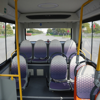 TENGLONG Autobus Urbain 100% Électrique Neuf de 5,3 Mètres avec 12 Sièges, Conduite à Gauche et Châssis Léger