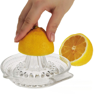 <span class=keywords><strong>Presse</strong></span>-agrumes <span class=keywords><strong>en</strong></span> <span class=keywords><strong>verre</strong></span> lourd fait à la main avec opération manuelle outil de cuisine pour barmans fruits et légumes outil - Product Image 5