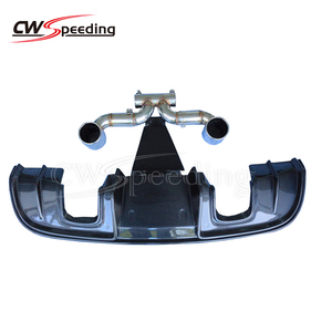 Kit carrosserie personnalisé de luxe style <span class=keywords><strong>GT4</strong></span>, pare-chocs avant en fibre de carbone, diffuseur arrière pour <span class=keywords><strong>PORSCHE</strong></span> 718 BOXSTER - Product Image 3